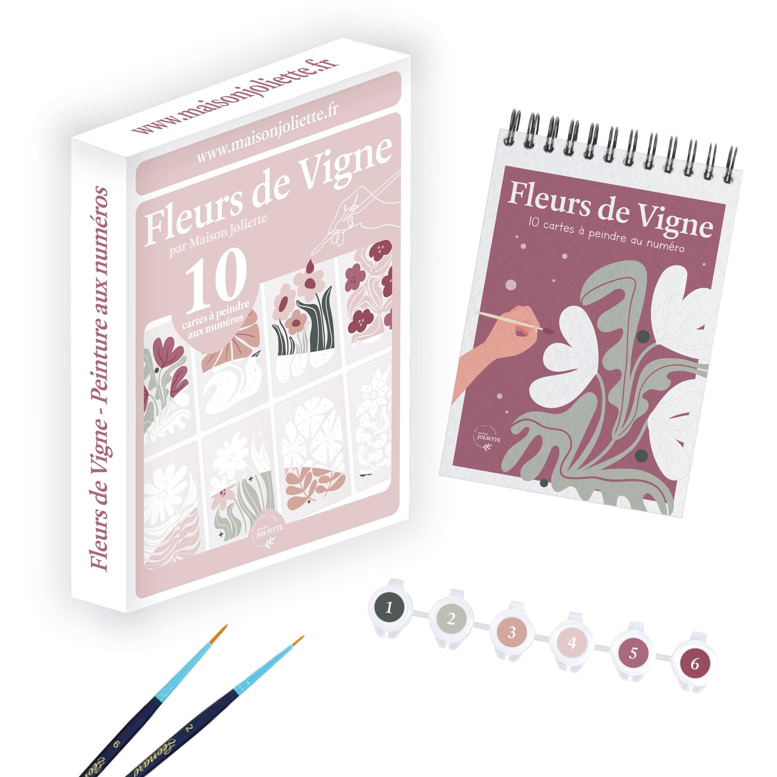 Malen nach Zahlen Set • Vine Flowers