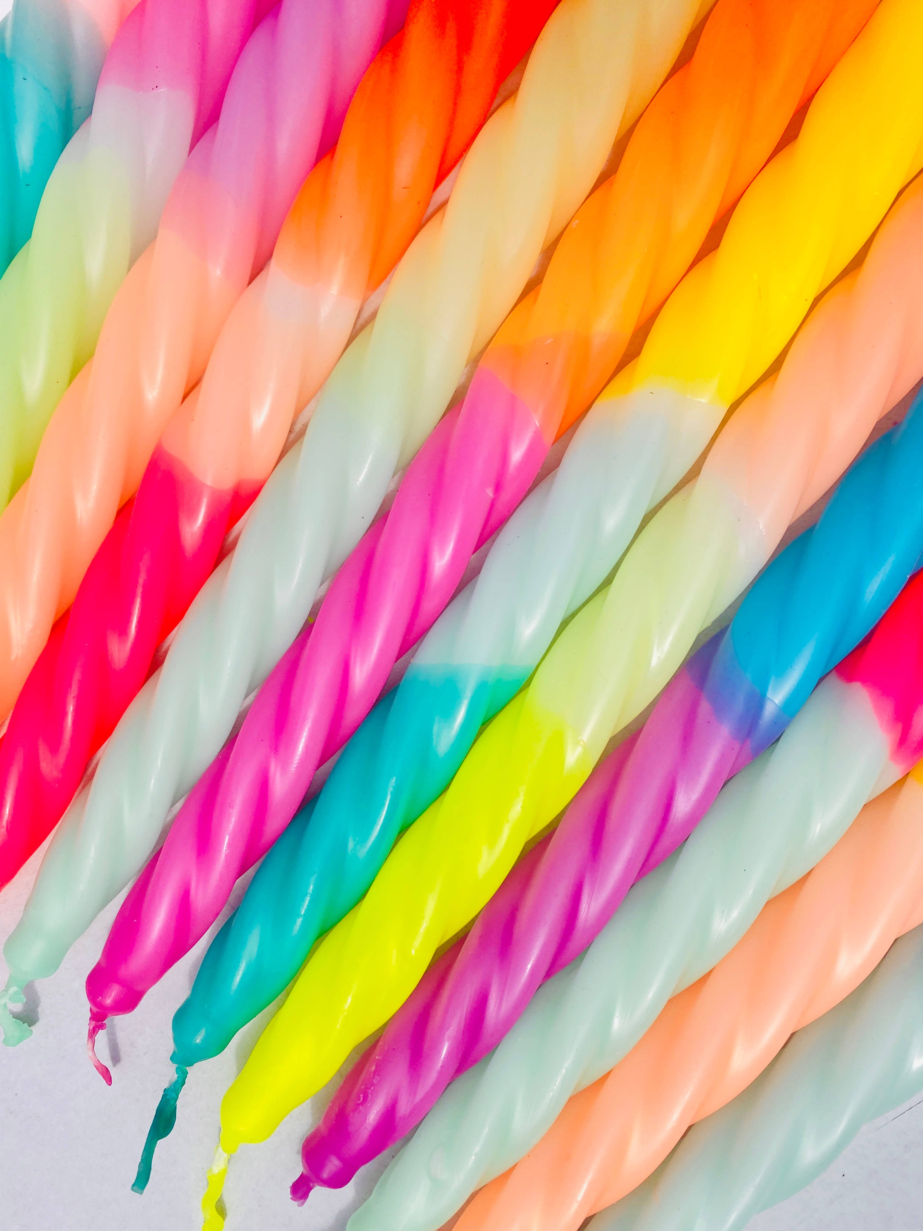 RAINBOW STUDIO Kerzen 2er-Set * | Brilliant - ROSA ECK Concept Store