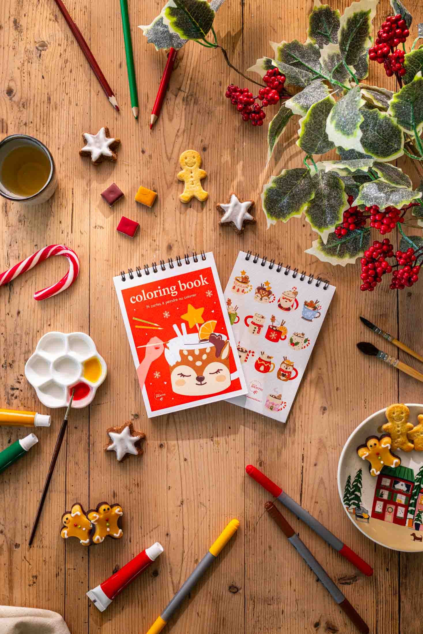 Malbuch (A6) • Gourmet Christmas