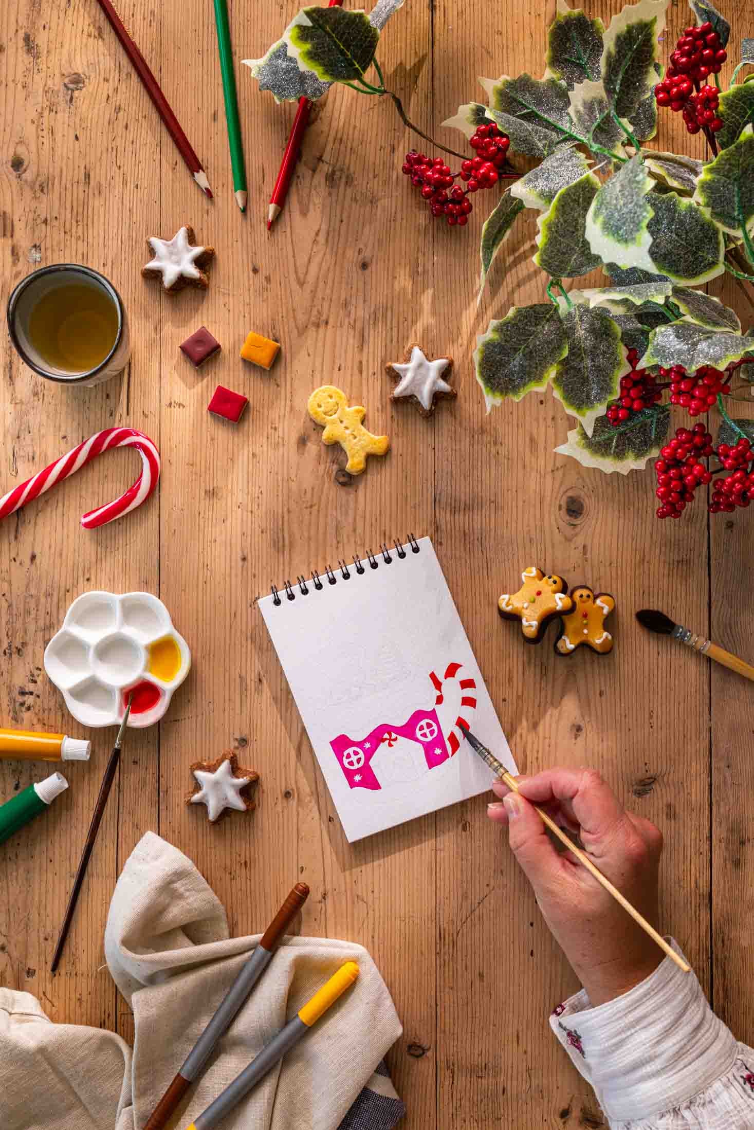 Malbuch (A6) • Gourmet Christmas