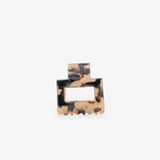 SQUARE S Haarklammer (3,5 cm) • Light Leo