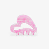 HEART Haarklammer (6,5 cm) • Pink Crush
