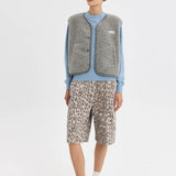 Happymess Merino Weste Stone Grey