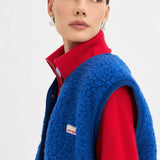 Happymess Merino Weste Cobalt
