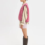 Happymess Merino Weste Dusty Pink