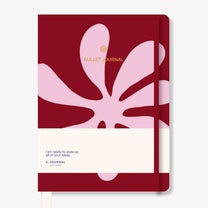 A - Journal - BULLET JOURNAL Notizbuch • Abstract Pink - ROSA ECK