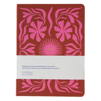A-Journal - FABRIQUE Schulplaner für 2026/2027 • Sun Flow Pink - ROSA ECK
