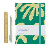 A - Journal - JOURNAL Notizbuch • Arty Green - Notizbuch - ROSA ECK Concept Store