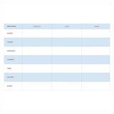 A - Journal - MEAL PLANNER Essensplaner - Terminplaner - ROSA ECK