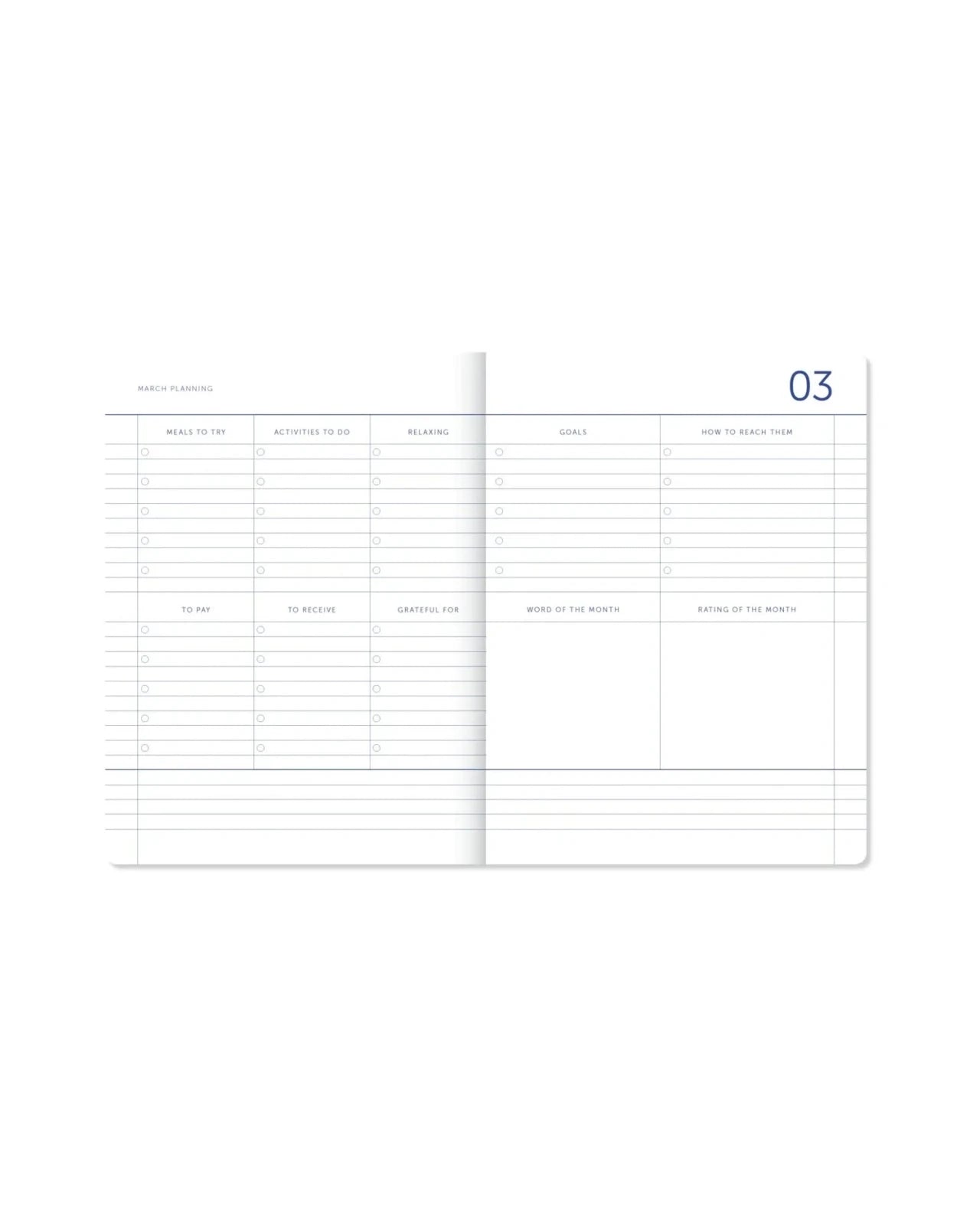 A-Journal - MY JOURNAL Kleines Tagebuch für 2027 (A6) • Flow Blue Chocolate - ROSA ECK