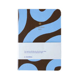 A-Journal - MY JOURNAL Kleines Tagebuch für 2027 (A6) • Flow Blue Chocolate - ROSA ECK