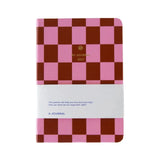 A-Journal - MY JOURNAL Kleines Tagebuch für 2027 (A6) • Pink Red Checkered - ROSA ECK