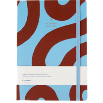 A-Journal - MY JOURNAL Schulplaner für 2026/2027 (A4) • Flow Blue - ROSA ECK