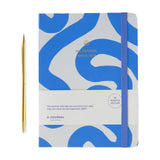 A-Journal - MY JOURNAL Tagebuch für 2026/2027 • Flow Blue - ROSA ECK