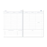 A-Journal - MY JOURNAL Tagebuch für 2027 • Blue Checkered - ROSA ECK
