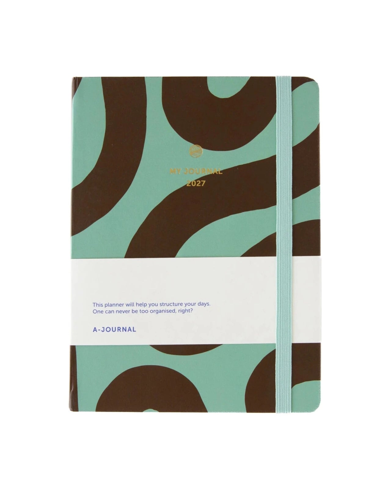 A-Journal - MY JOURNAL Tagebuch für 2027 • Flow Chocolate Mint Green - ROSA ECK