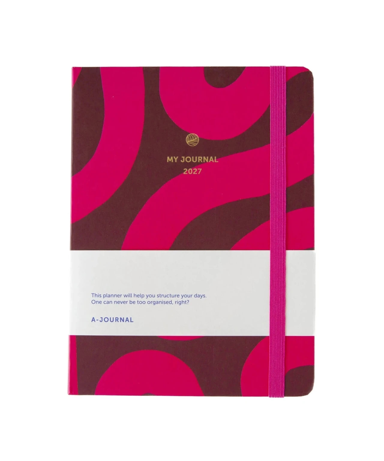 A-Journal - MY JOURNAL Tagebuch für 2027 • Flow Fuchsia Pink - ROSA ECK