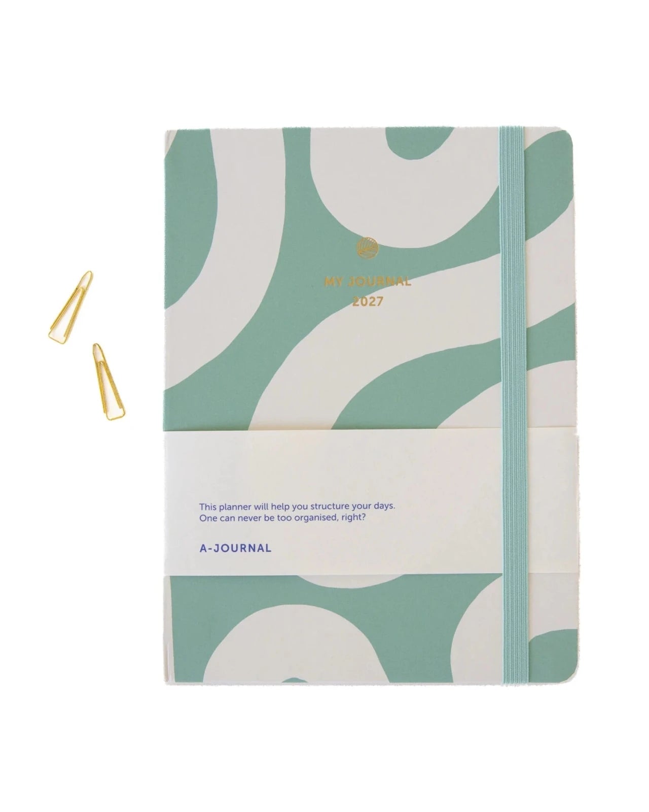A-Journal - MY JOURNAL Tagebuch für 2027 • Flow Mint Green - ROSA ECK