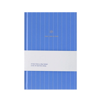 A - Journal - ONE LINE A DAY Notizbuch • Lavender Stripes - Notizbuch - ROSA ECK Concept Store