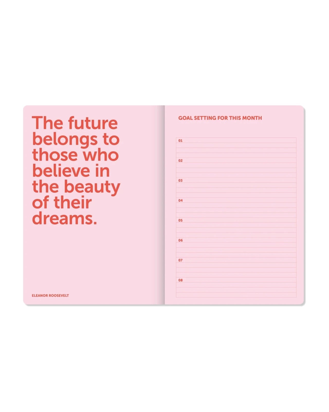 A-Journal - ORGANISER Terminplaner mit Spiralbindung (2027) • Checkered Pink Red - ROSA ECK