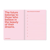 A-Journal - ORGANISER Terminplaner mit Spiralbindung (2027) • Pink Red - ROSA ECK