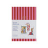 A - Journal - PLAYING CARDS Spielkarten • Stripes Red Pink - Spielkarten - ROSA ECK
