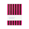 A - Journal Stationery - ONE LINE A DAY Notizbuch Rot/Streifen - ROSA ECK - Papier, Rot,