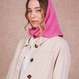 Kapuzenschal • Pink