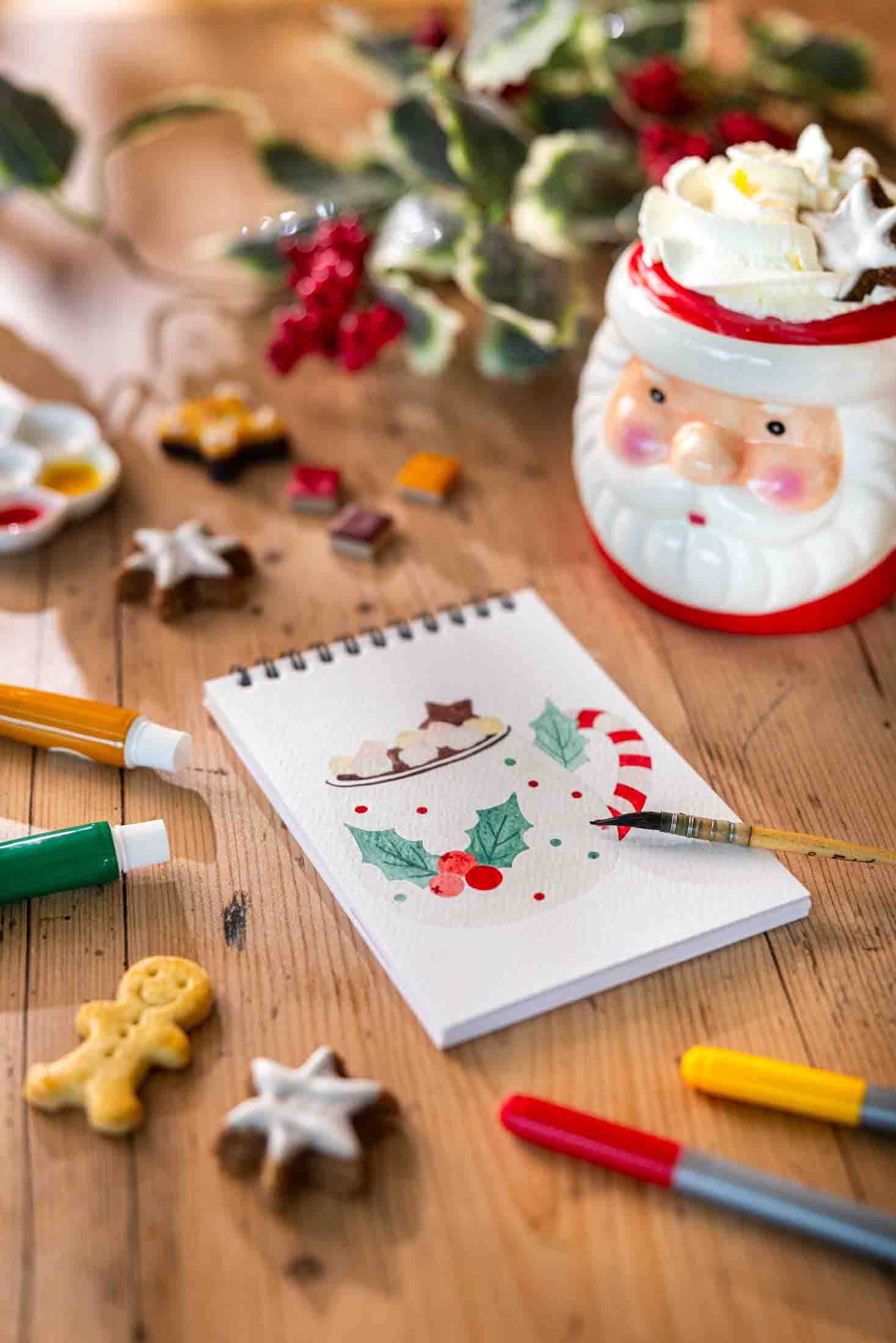 Malbuch (A6) • Gourmet Christmas
