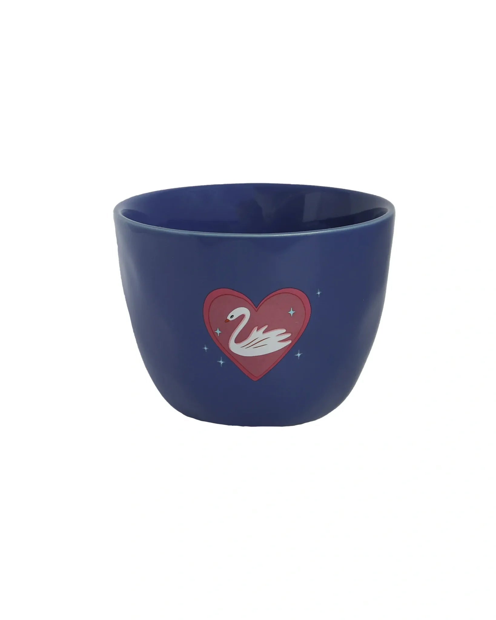 All the Luck in the World - Becher (300 ml) • Night Blue Swan - ROSA ECK