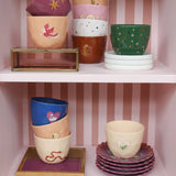 All the Luck in the World - Becher (300 ml) • Sand Flower Heart - ROSA ECK
