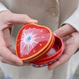 All the Luck in the World - Herzbox Aufbewahrungsdose • Eyes - ROSA ECK