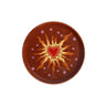 All the Luck in the World - Kleiner Teller / Schmucktablett • Heart With Fire - ROSA ECK