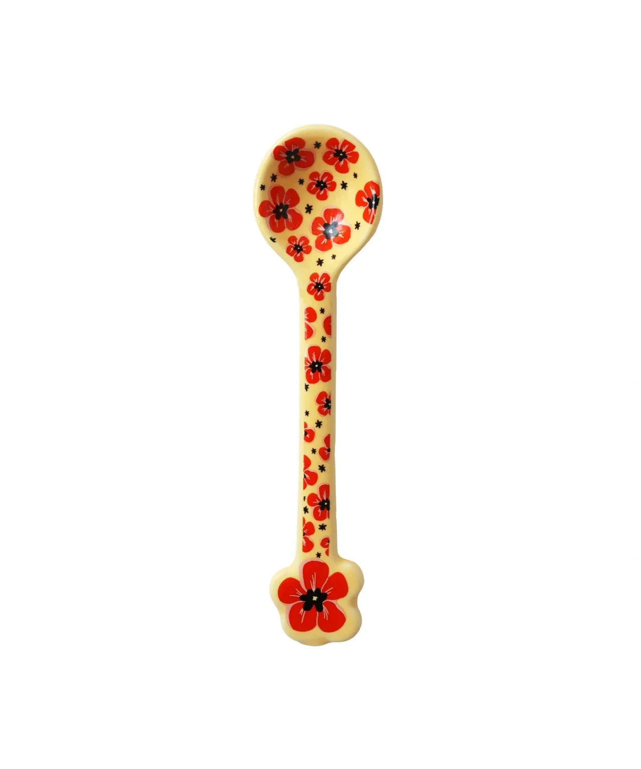 All the Luck in the World - Löffel • Yellow with Poppies - ROSA ECK