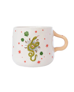 All the Luck in the World - Tasse • Snake with Stars - ROSA ECK