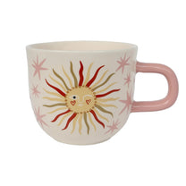 All the Luck in the World - Tasse • Sun with Pink Stars - ROSA ECK