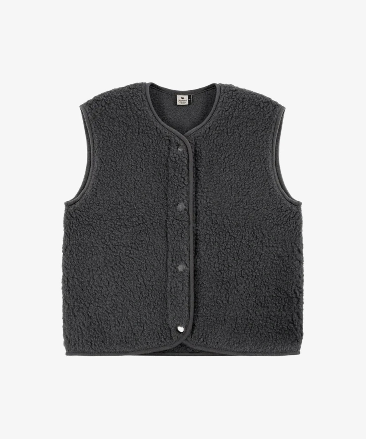 Alwero - TYB Weste aus Wolle • Anthracite (Grau) - ROSA ECK