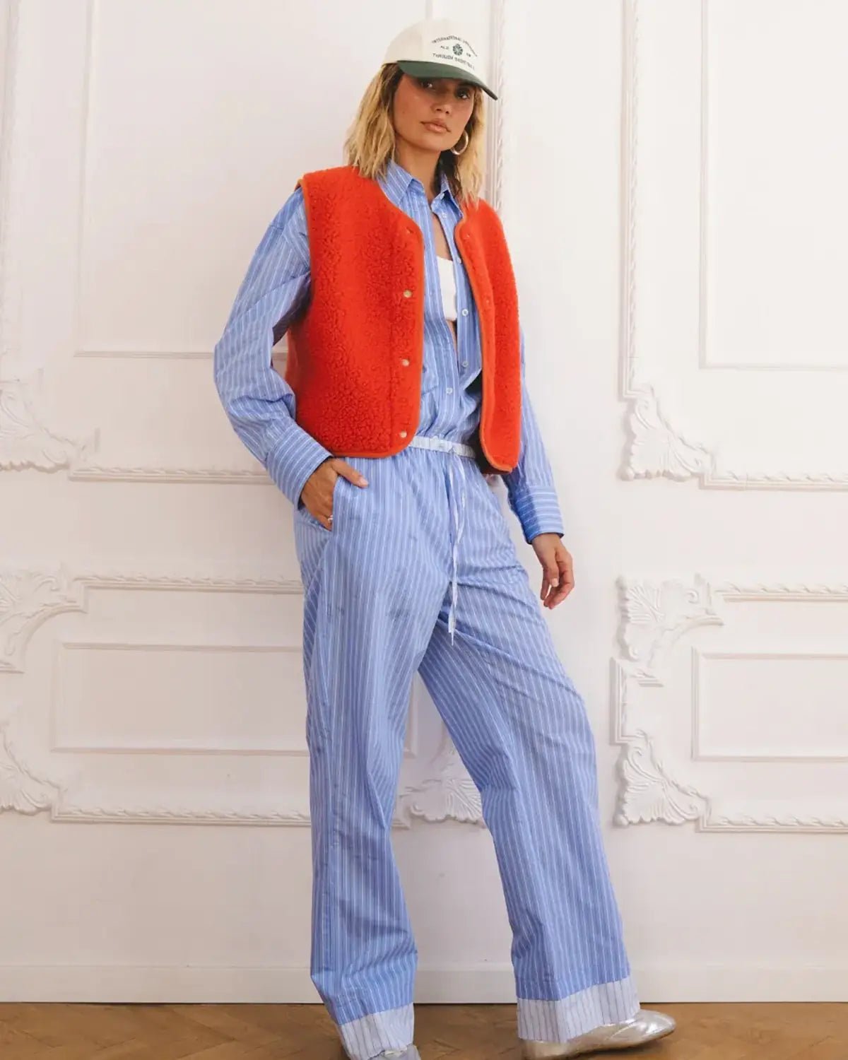 Alwero - TYB Weste aus Wolle • Coral (Rot) - Weste - ROSA ECK Concept Store
