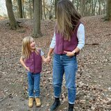 Alwero - TYB Weste aus Wolle • French Violet (Dunkellila) - Weste - ROSA ECK