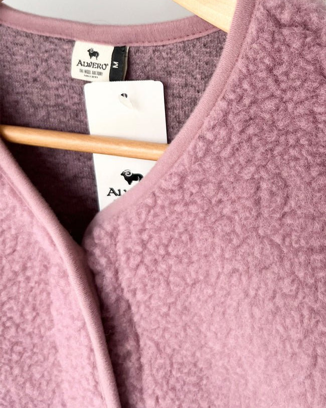 Alwero - TYB Weste aus Wolle | Venetian Pink - ROSA ECK - Pink, Rosa,