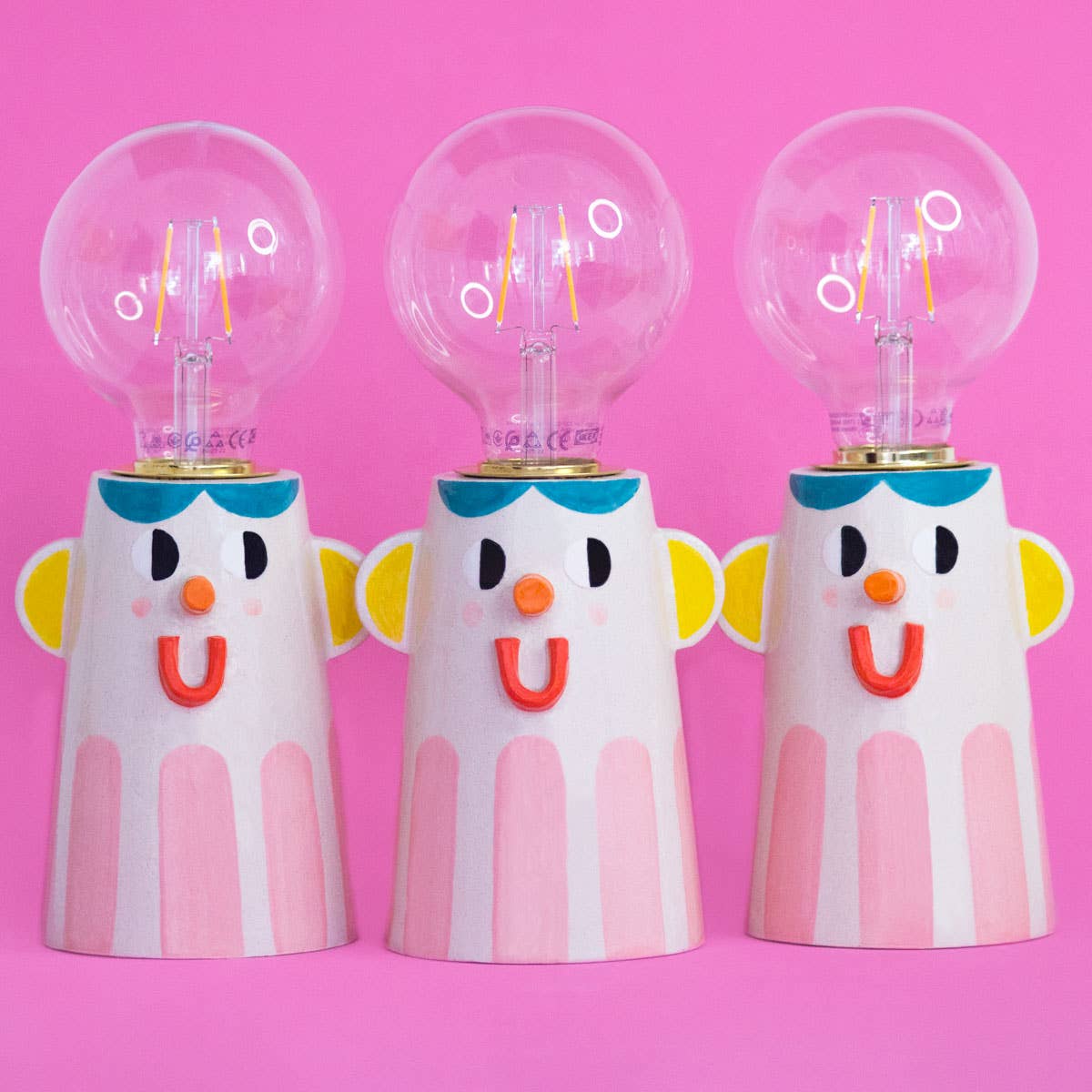 Ana Seixas - BEST FRIEND Keramiklampe | Rosa - ROSA ECK Concept Store