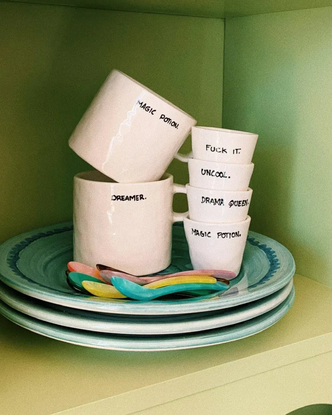 ANNA + NINA - DRAMA QUEEN Espressotasse - Kaffee - und Teetasse - ROSA ECK Concept Store