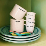 ANNA + NINA - DRAMA QUEEN Espressotasse - Kaffee - und Teetasse - ROSA ECK Concept Store