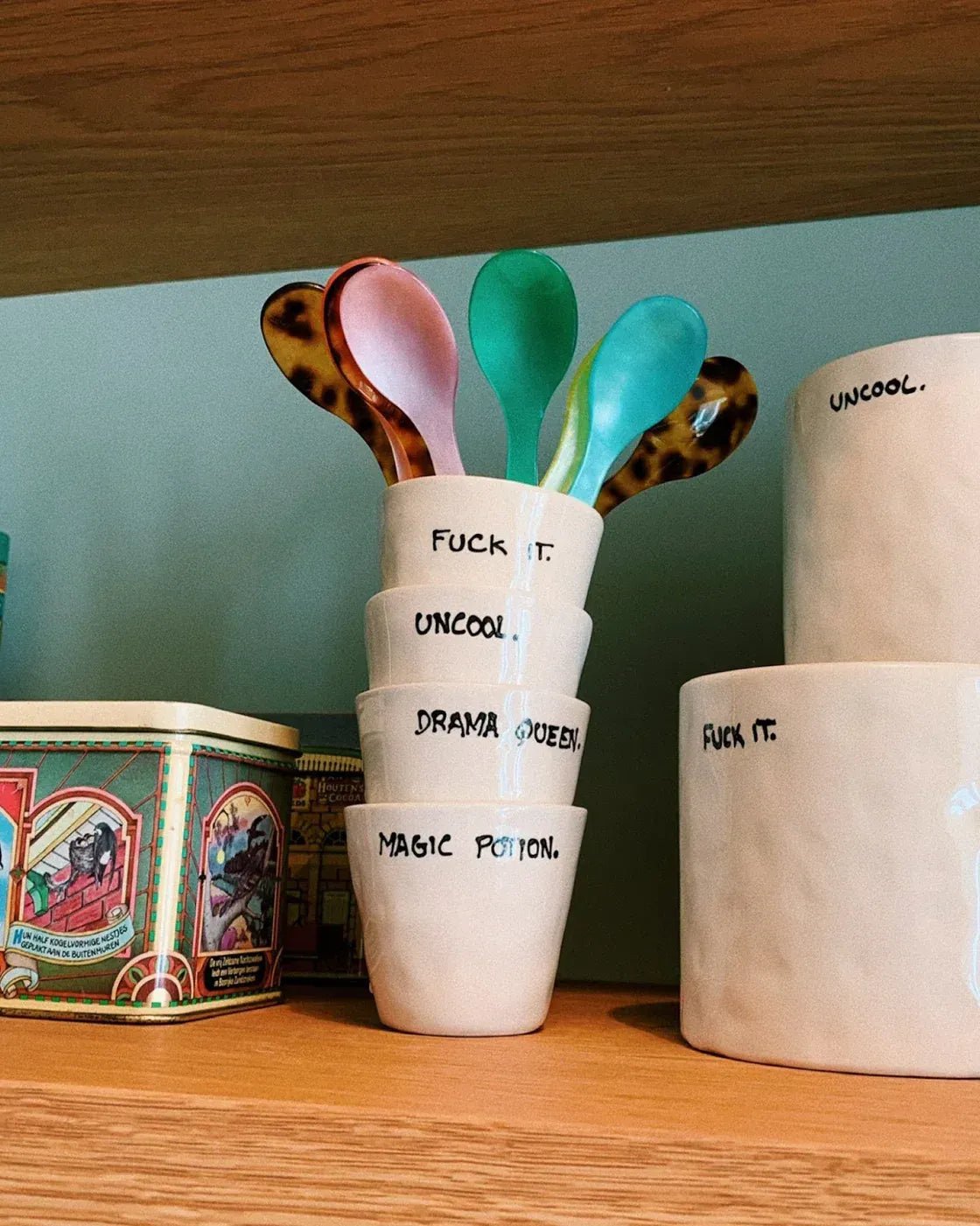 ANNA + NINA - DRAMA QUEEN Espressotasse - Kaffee - und Teetasse - ROSA ECK Concept Store