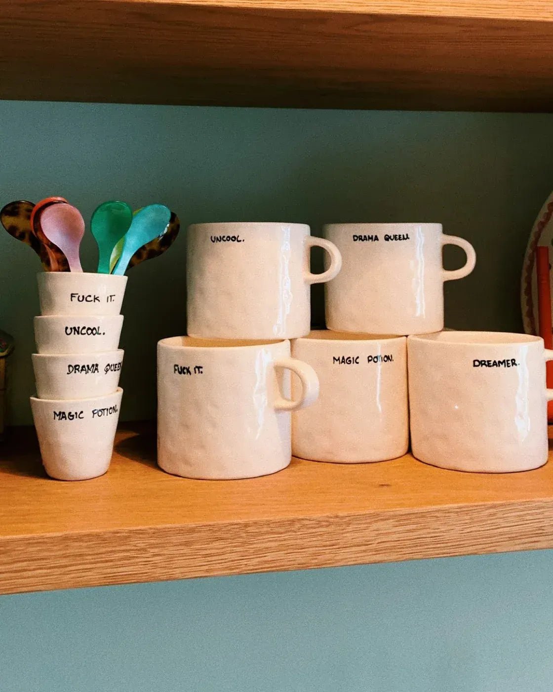 ANNA + NINA - DRAMA QUEEN Espressotasse - Kaffee - und Teetasse - ROSA ECK Concept Store
