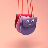 Ark Colour Design - GOOGLE EYE Geldbeutel Orangen - ROSA ECK - Leder, Orange,