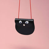 Ark Colour Design - GOOGLE EYE Geldbeutel Schwarz - ROSA ECK - Leder, Schwarz,