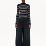 ARMEDANGELS - AALTHEA Barrel Jeans • fluid ink - ROSA ECK