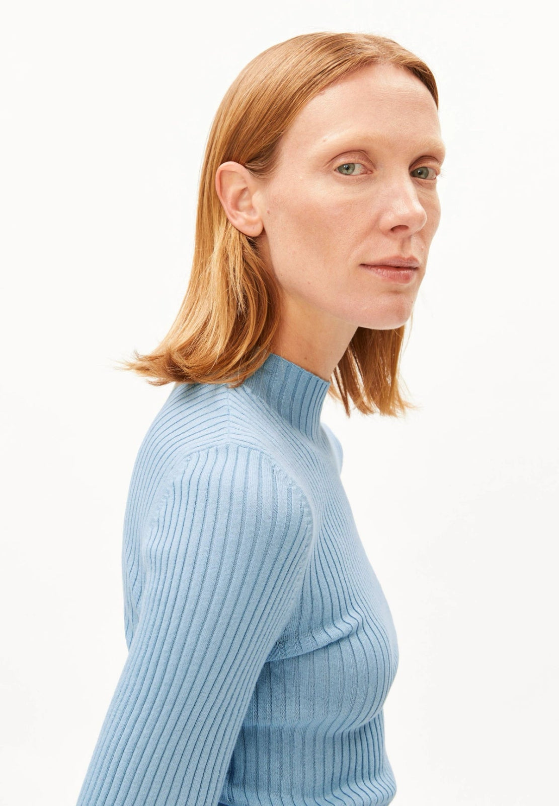 ARMEDANGELS - ALAANIA Pullover • blue glow - Pullover - ROSA ECK