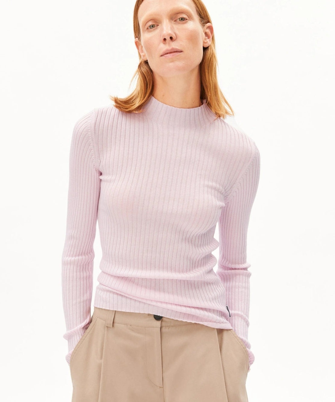 ARMEDANGELS - ALAANIA Pullover • pink mist - Pullover - ROSA ECK